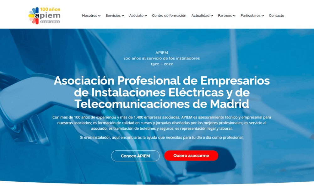 Apiem estrena web con mejoras técnicas y de contenido