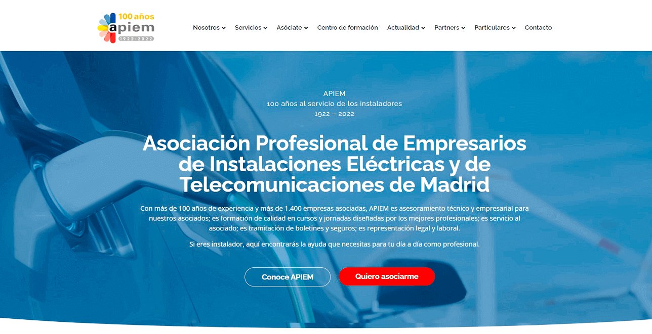 Apiem estrena web con mejoras técnicas y de contenido