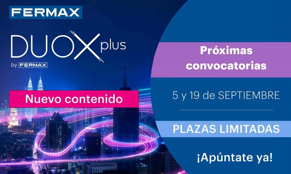 Formaciones de Fermax sobre Duox Plus