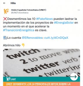 Unef desmiente los principales mitos sobre la energía solar