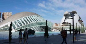 Una vista del recinto de la Ciudad de las Artes y las Ciencias de Valencia