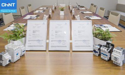 Chint obtiene la certificación para el sector HVAC, otorgada por la entidad TÜV Rheinland