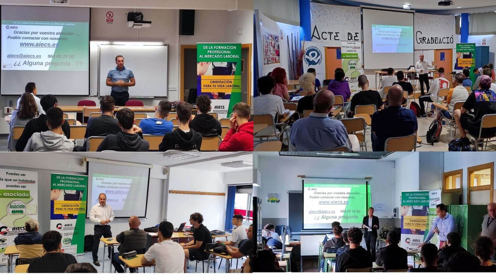 AIECS, Castellón, forma sobre la transición de la FP al mercado laboral