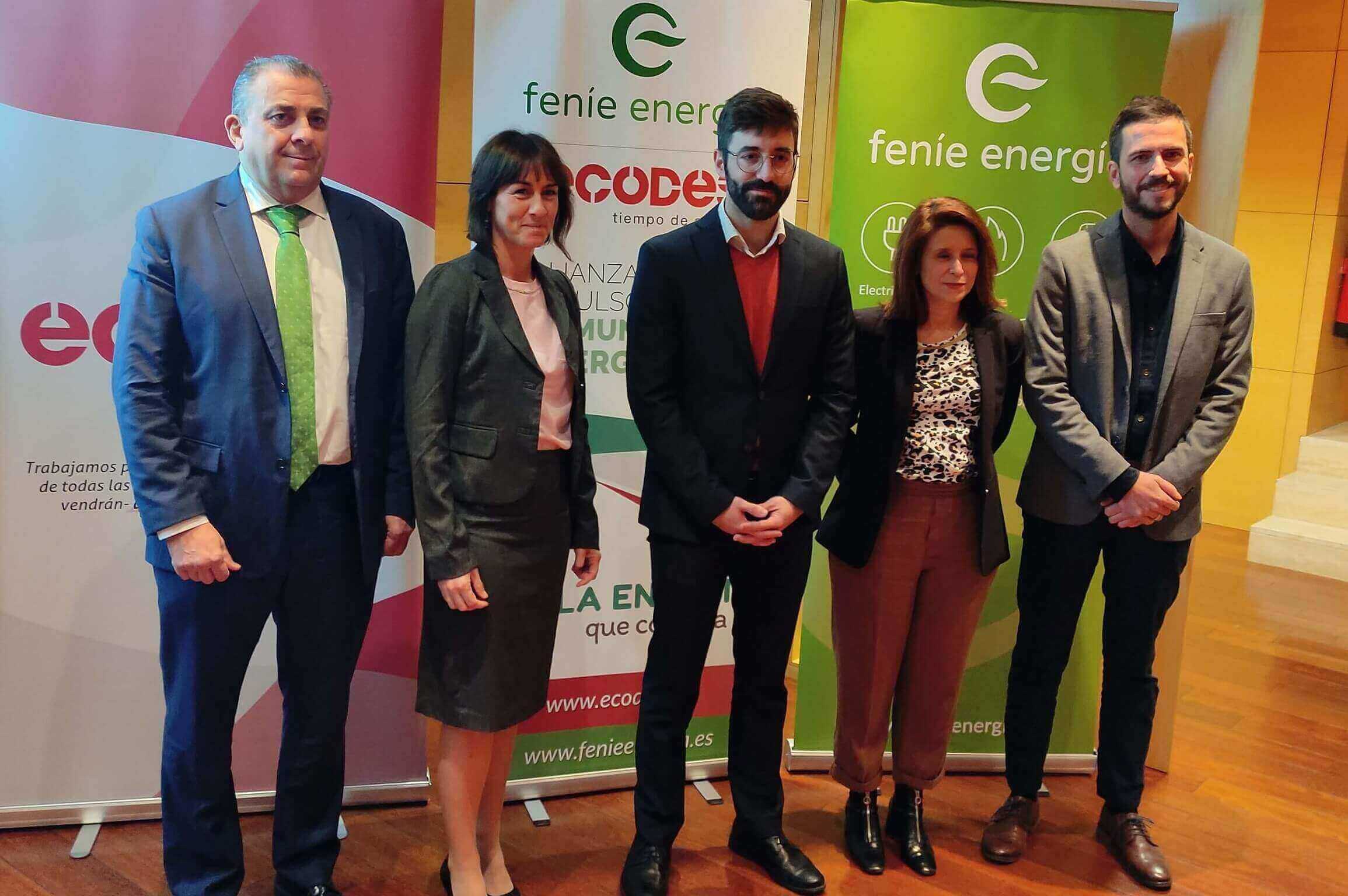 Feníe Energía y Ecodes promueven la creación de comunidades energéticas