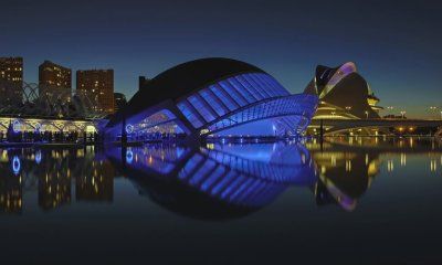 Leds C4 ilumina la Ciudad de las Artes y las Ciencias de Valencia para el GES Premium Event