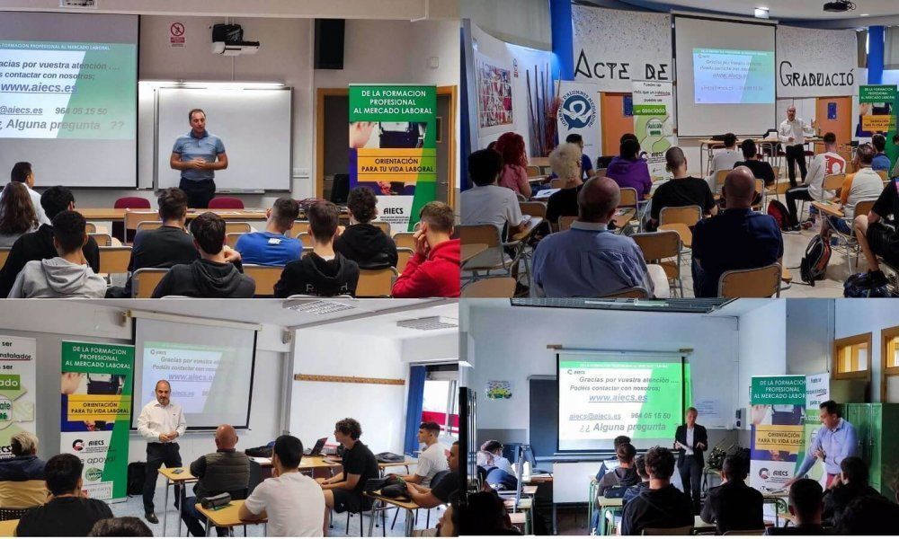 AIECS, Castellón, forma sobre la transición de la FP al mercado laboral