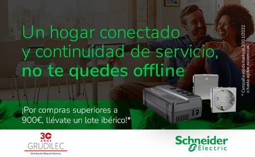 Grudilec y Schneider Electric promueven el Hogar Conectado en una campaña conjunta