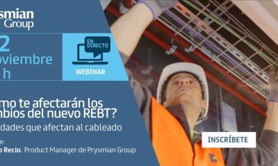 Cómo afectan los cambios del nuevo REBT, en un webinar de Prysmian Group