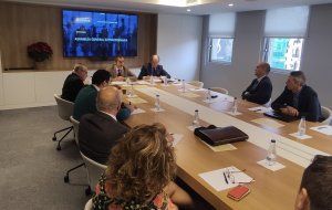 Un momento de la reunión