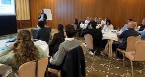 Un momento de la sesiones de trabajo