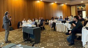 Un momento de la sesiones de trabajo