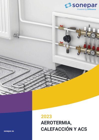 Sonepar presenta su nuevo Catálogo Aerotermia, Calefacción y ACS 2023