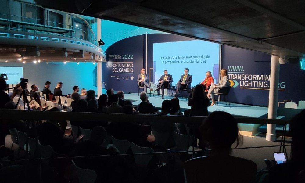 Un momento de la edición de 2022 de Transforming Lighting