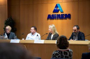 Participantes en el debate final