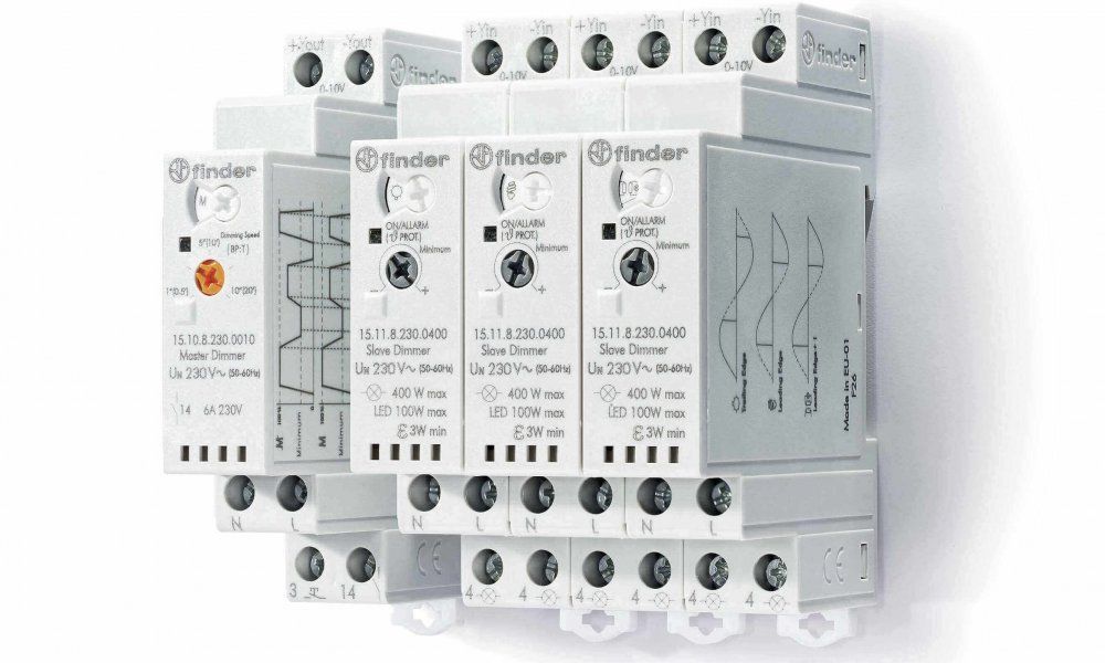 Cómo regular la luz y ahorrar energía con los dimmer Serie 15 de Finder