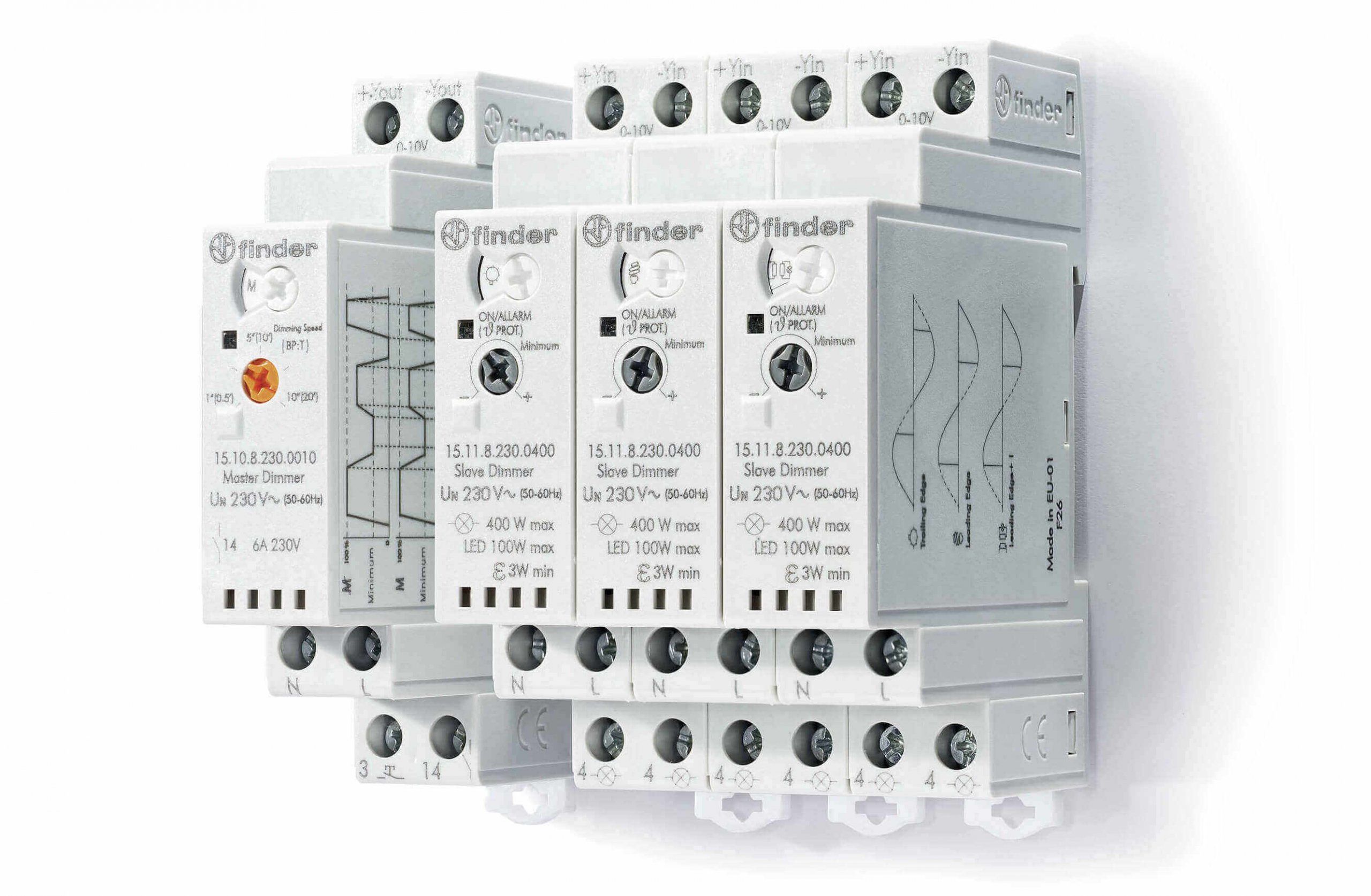 Cómo regular la luz y ahorrar energía con los dimmer Serie 15 de Finder