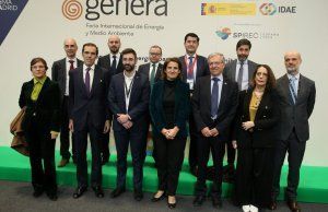 Teresa Ribera, durante su visita a la Feria Genera