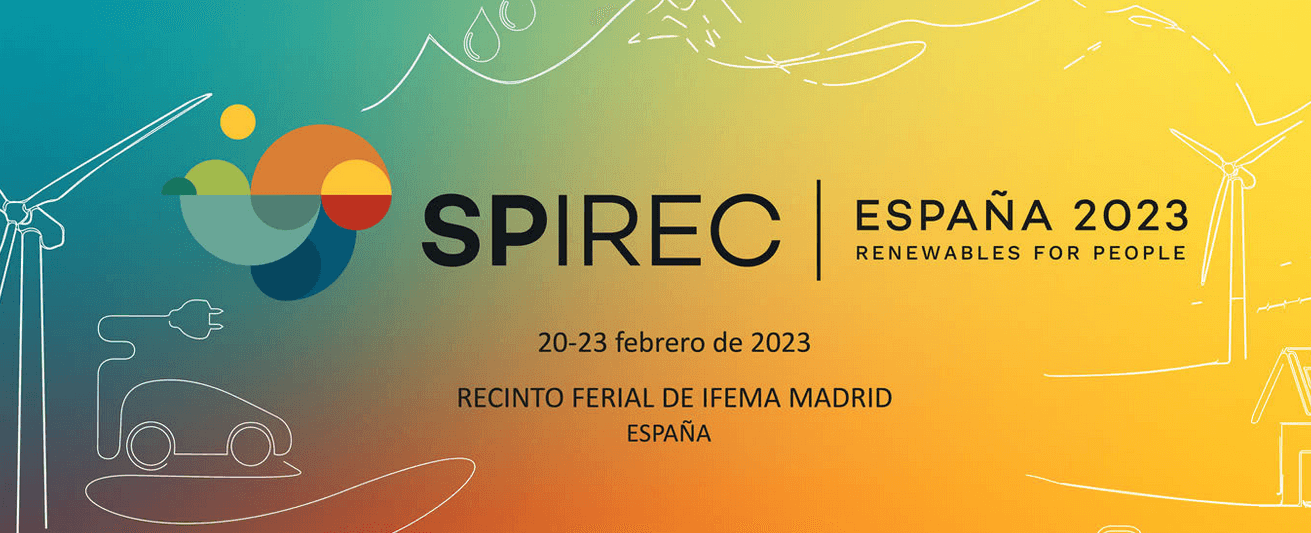 Spirec 2023, la Conferencia Internacional de Energías Renovables tendrá lugar en el marco de la Feria Genera