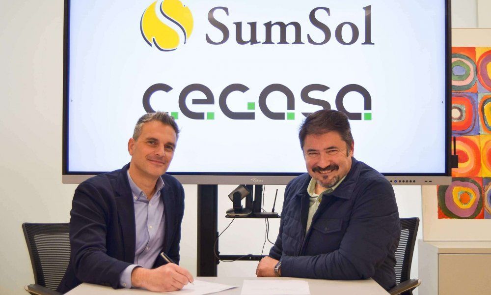 SumSol se convierte en distribuidor oficial de Cegasa