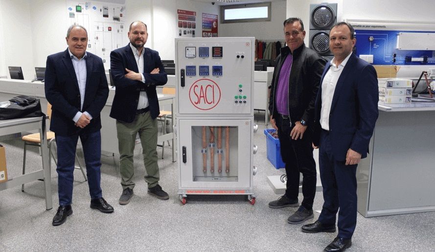 Saci dona un cuadro de entrenamiento para formación profesional a la Fremm de Murcia