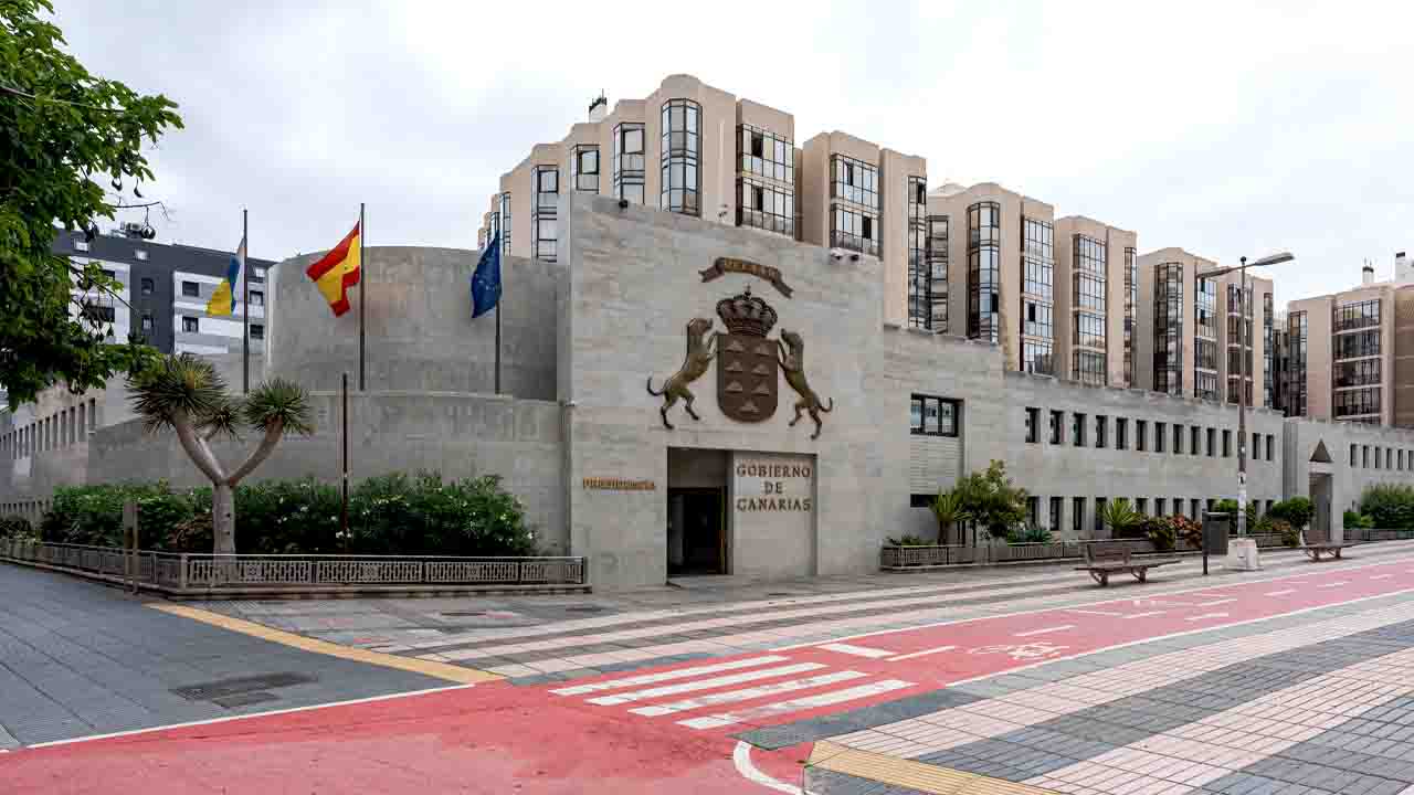 Imagen de la sede del Gobierno de Canarias