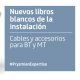 Nuevos libros blancos de la instalación de cables y accesorios para BT y MT