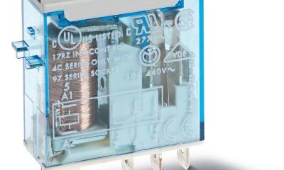 Serie 46: mini relés industriales de alto rendimiento, seguridad y control de Finder