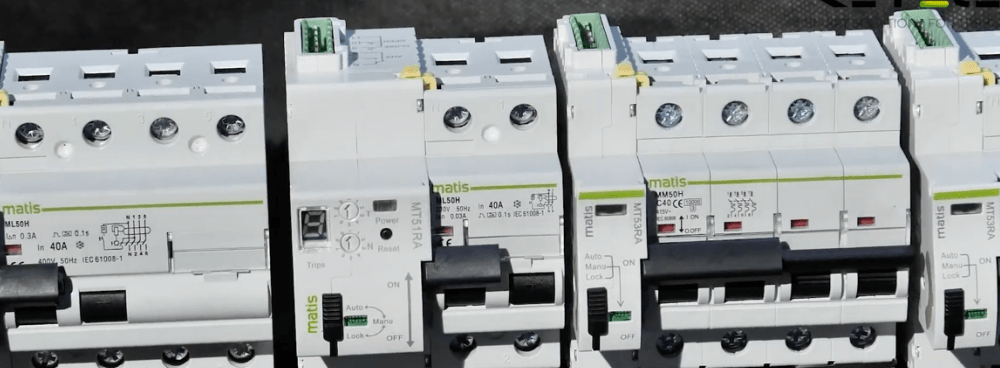 Interruptores rearmables de Retelec para garantizar la continuidad del suministro eléctrico