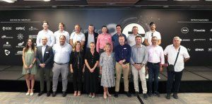 Miembros de Grudilec posan en la última edición