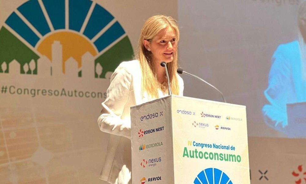 IV Congreso Nacional de Autoconsumo: "Ningún otro sector ha crecido un 1.200 % desde 2018", Sara Aagesen, secretaria de Estado de Energía
