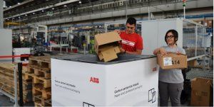La fábrica de ABB en Frosinone, calificación platino de UL Solutions por sus cero residuos a vertedero