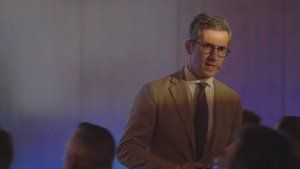 Pablo Foncillas, durante su intervención