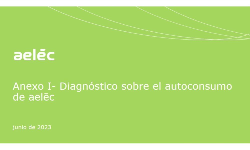 Un informe de Aelec hace un diagnóstico de las cifras del autoconsumo y concreta en cuatro sus retos de futuro