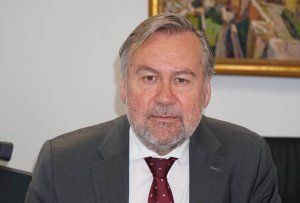 Jesús Montalbán, en su despacho