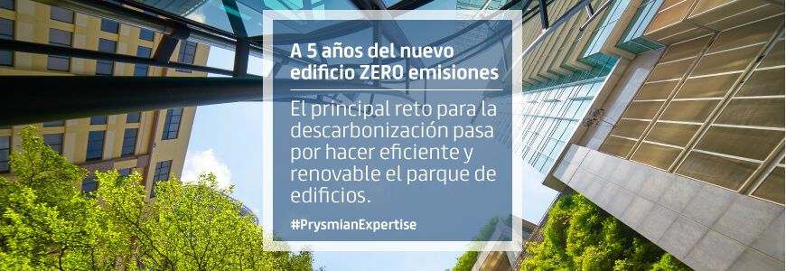 A 5 años del nuevo edificio Zero emisiones