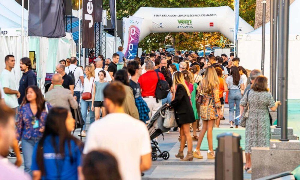 La Feria VEM2023 reunirá en septiembre en Madrid a medio centenar de marcas de vehículos eléctricos