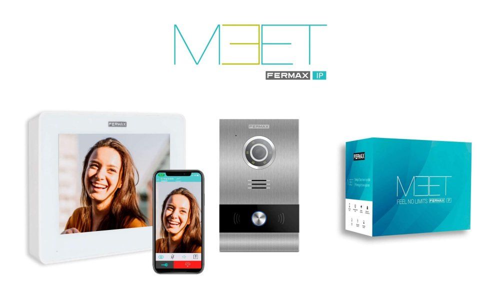 Fermax estrena su primer kit con tecnología IP Meet para viviendas unifamiliares y negocios