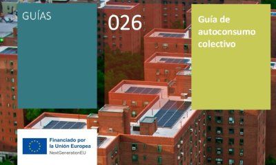 El IDAE publica la Guía de Autoconsumo Colectivo para atender dudas de profesionales y ciudadanos
