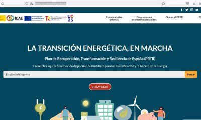 El IDAE estrena un portal web específico con información práctica sobre sus líneas de ayudas del PRTR