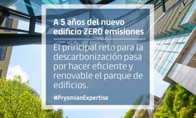 A 5 años del nuevo edificio Zero emisiones
