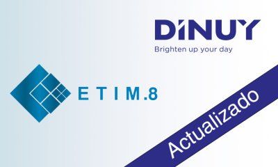 Dinuy actualiza su catálogo a ETIM 8