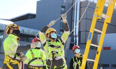 Fenie ayuda a favorecer el acceso de los alumnos de FP dual a obras de construcción