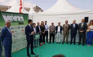 Un momento de la intervención del ministro en funciones, durante la inauguración