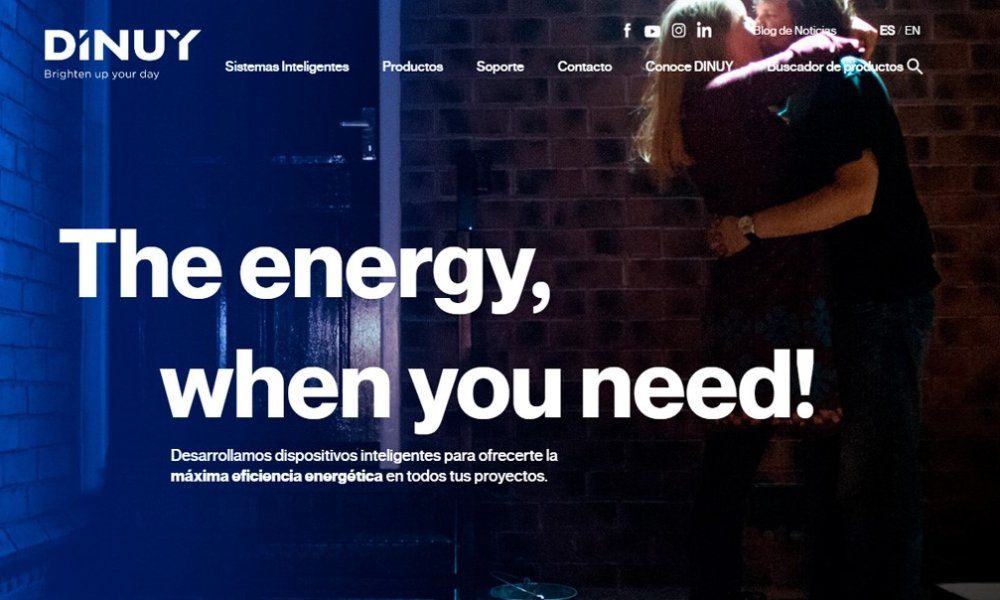 Dinuy estrena web corporativa