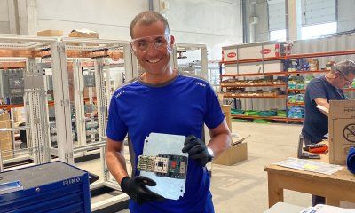 Iñaki Aramburu, director de Marketing de GES, trabaja por un día con uno de los clientes de la empresa