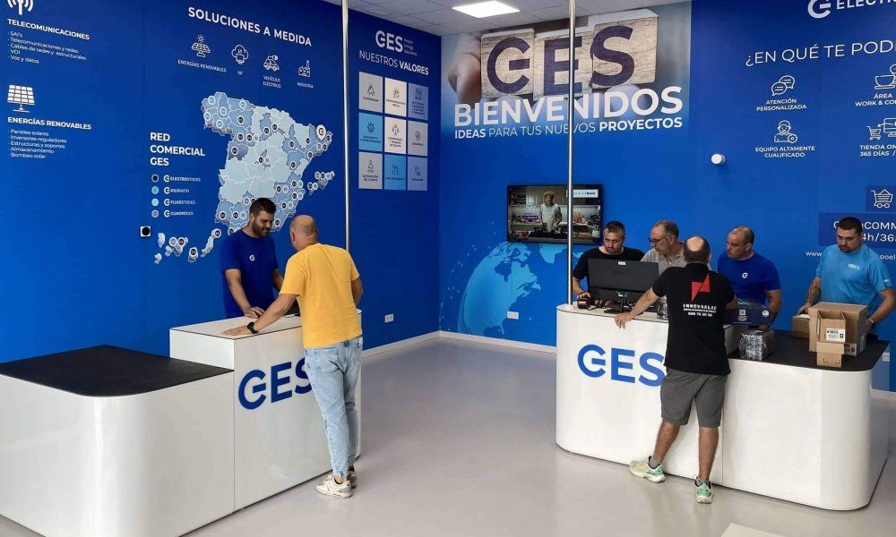 Estreno de Electro Stocks Lanzarote, punto de venta número 80 de GES
