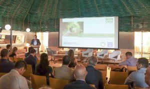 Un momento al inicio de la jornada, con la intervención de Ander Tuduri