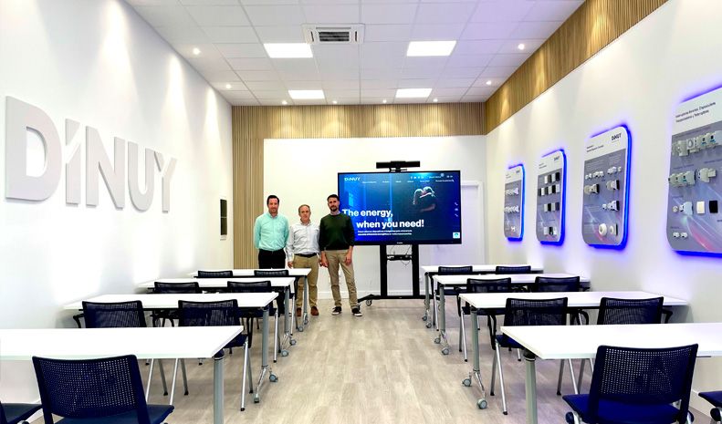 Dinuy inaugura un nuevo espacio showroom y sala de formación para sus clientes