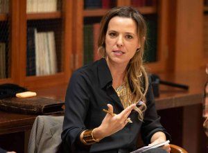 Patrycia Centeno, experta en Liderazgo Femenino. Enlaces a la versión completa y a la versión reducida del vídeo del Segundo Encuentro de Directivas del Sector Eléctrico