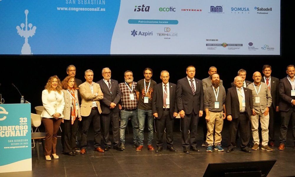 Organizadores del Congreso y miembros del Comité Ejecutivo de Conaif